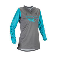 Fly Racing 2021 F-16 Jersey Grey Blue