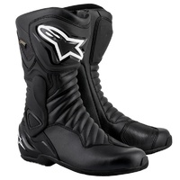 Alpinestars SMX 6 V2 Gore-Tex Black All Weather Performance Riding Road Boots