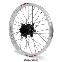 BMW F800 Adventure Silver Excel Rims / Black Haan Hubs Front Wheel - F800 GS 2006-On 17*3.50   