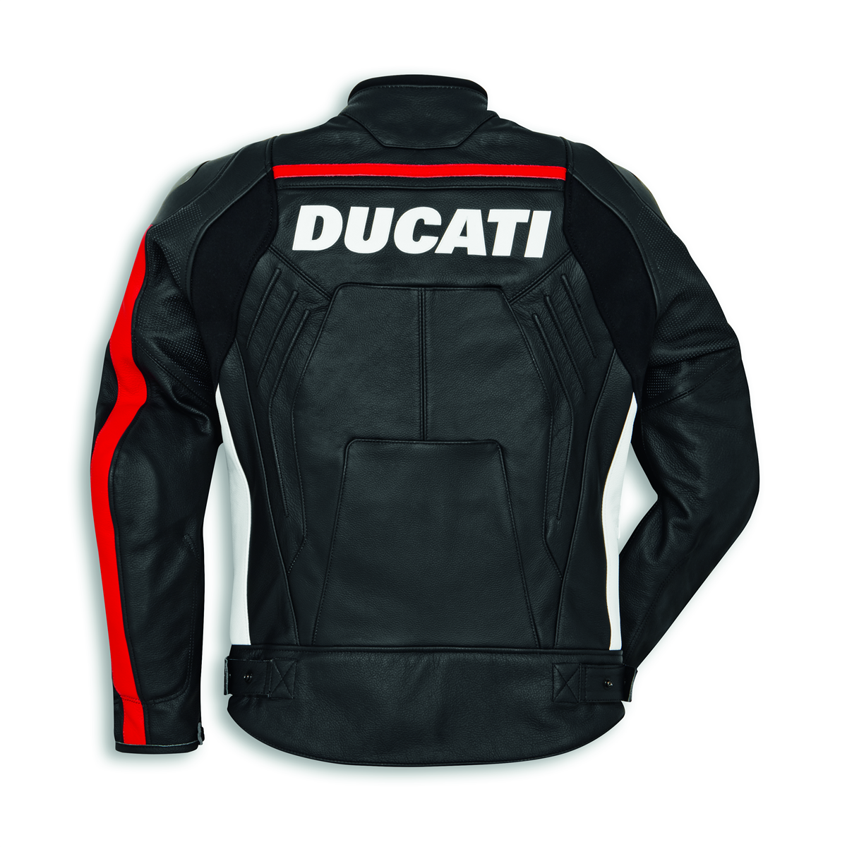 Ducati Genuine Corse C4 Black/White Leather Jacket | Ducati | Ducati ...