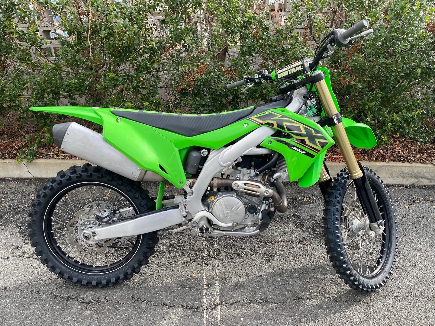 2021 kawasaki kx450 deals
