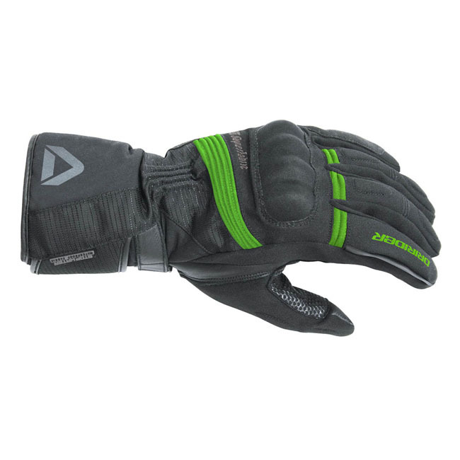 Green best sale motorcycle gloves