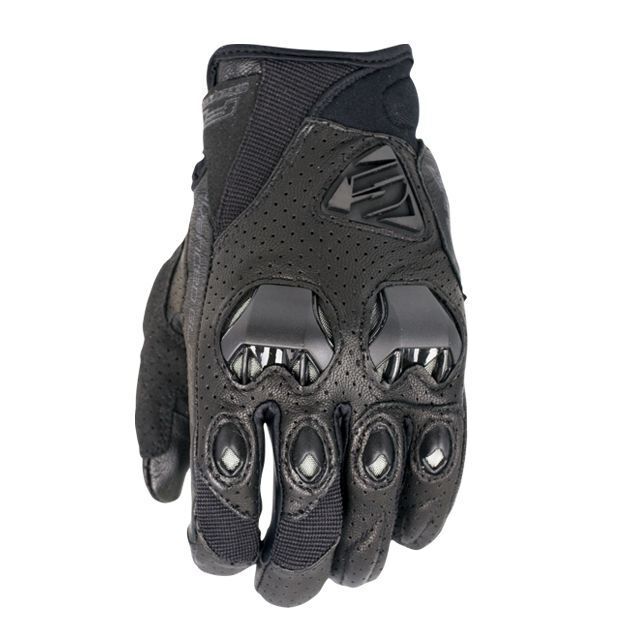 FIVE Stunt Evo Black Motorcycle Gloves Size X-Large GFS206