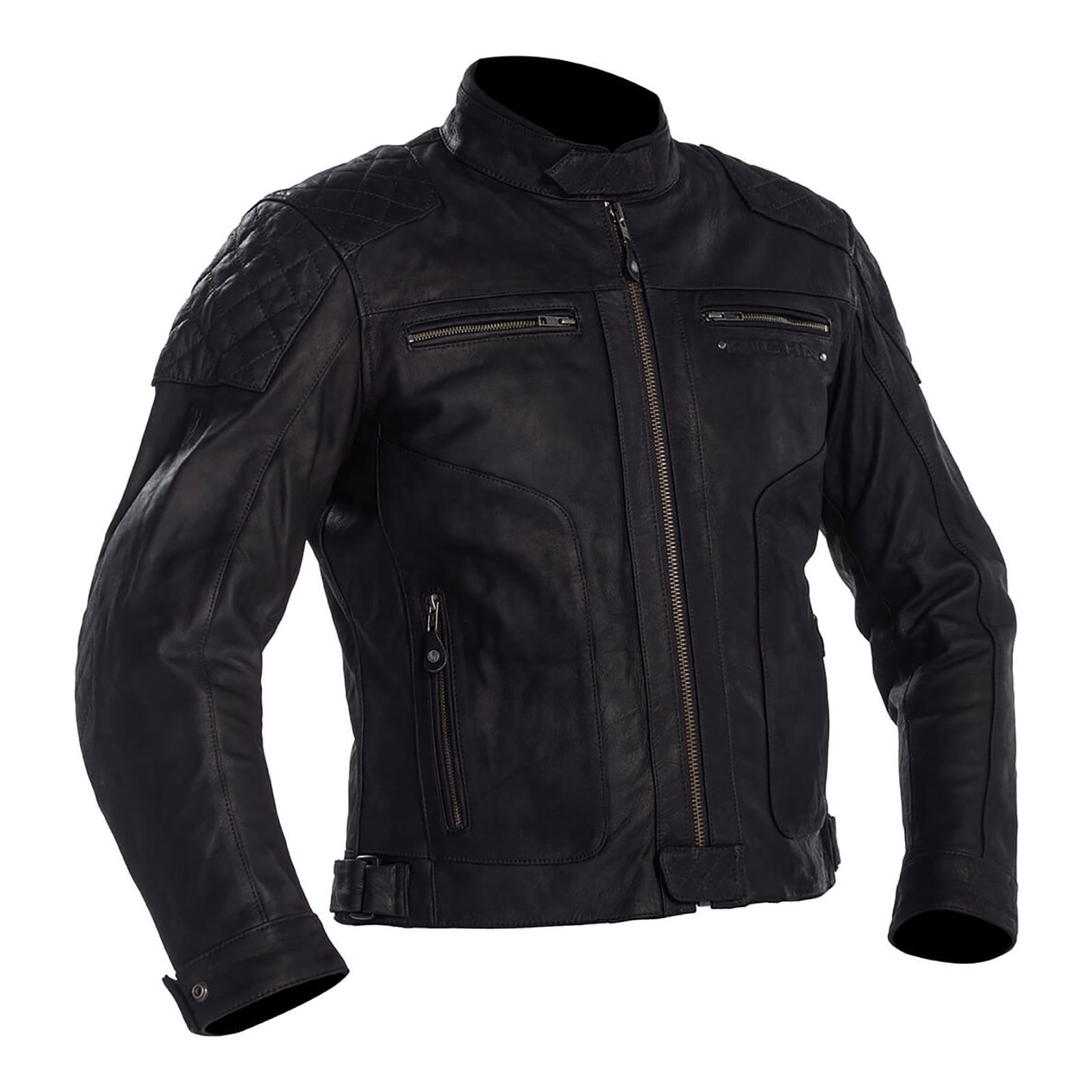Richa Detroit Leather Jacket Black | Brisbane Motorcycles