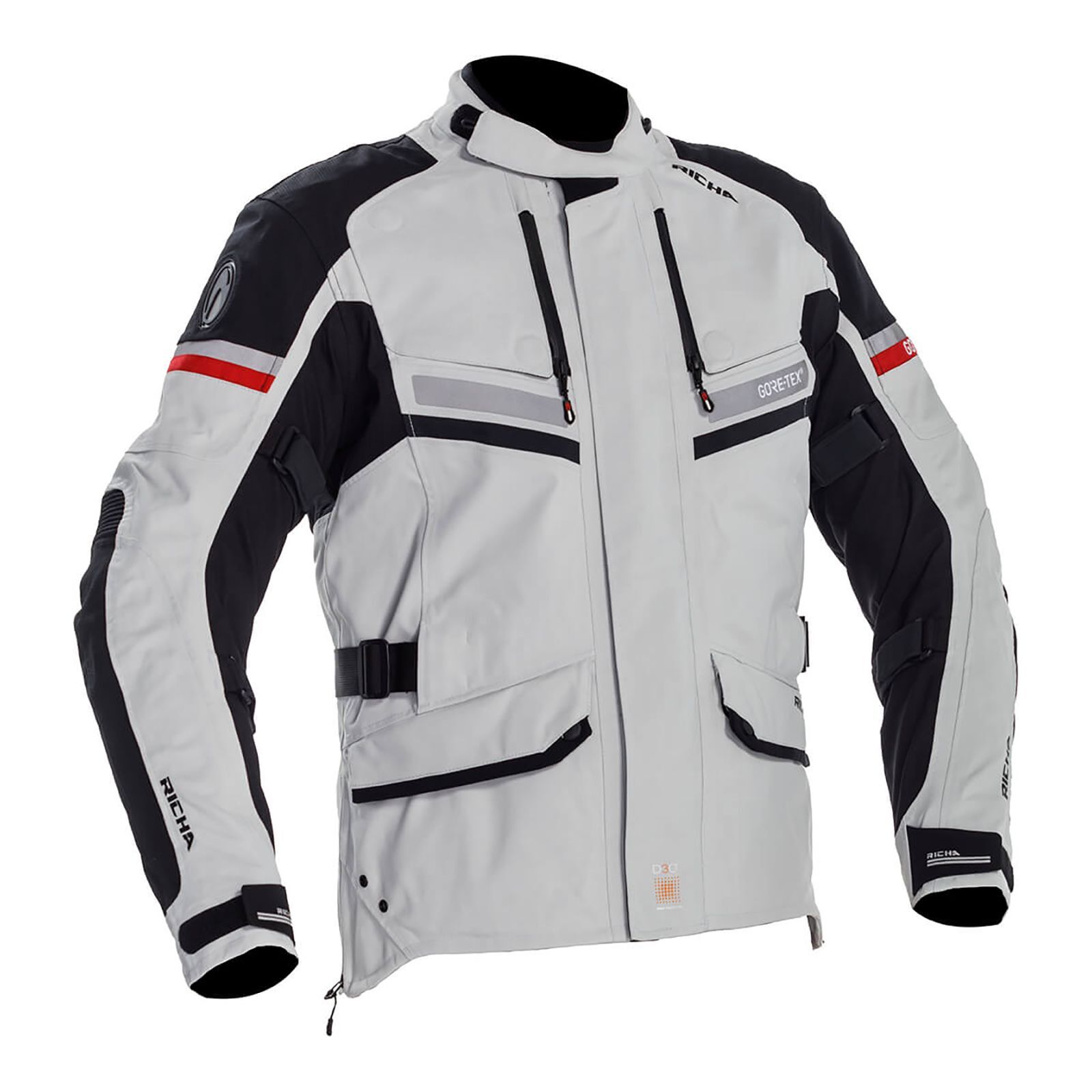 Richa Atlantic Jacket Gore-tex Grey | Brisbane Motorcycles
