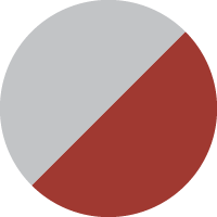Metallic Matte Sword Silver / Candy Daring Red
