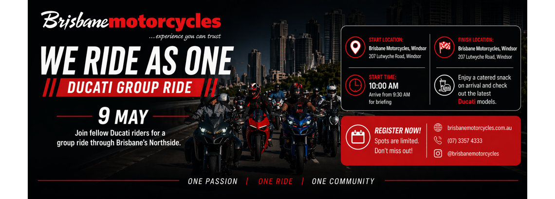 Ducati 'We Ride As One'
