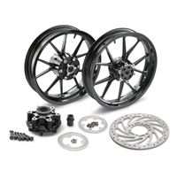 Husqvarna Wheel Set Black Aluminium