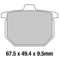 FERODO Disc Pad Set - FDB182 P Platinum Non Sintered Compound