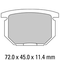 Ferodo FDB217P Disc Pad Set (2 pc) - Platinum Carbon Grip - Non-Sint.