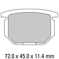 FERODO Disc Pad Set - FDB217 P Platinum Non Sintered Compound