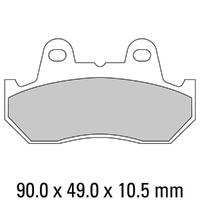 Ferodo FDB244EF Disc Pad Set (2 pc) - ECO Friction Carbon Grip - Non-Sint.