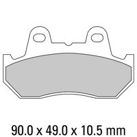 FERODO Disc Pad Set - FDB244 ST Sinter Grip Sintered Compound - Road