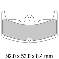 FERODO Disc Pad Set - FDB310 P Platinum Non Sintered Compound
