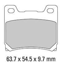 Ferodo FDB337EF Disc Pad Set (2 pc) - ECO Friction Carbon Grip - Non-Sint.