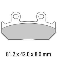 Ferodo FDB462P Disc Pad Set (2 pc) - Platinum Carbon Grip - Non-Sint.
