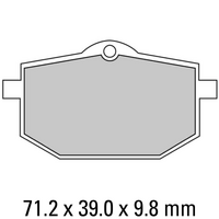 FERODO Disc Pad Set - FDB583 P Platinum Non Sintered Compound