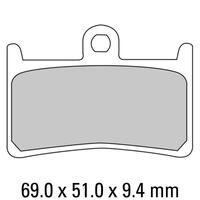 Ferodo FDB605ST Disc Pad Set (2 pc) - Sinter Grip ST - Sintered