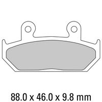 FERODO Disc Pad Set - FDB663 P Platinum Non Sintered Compound