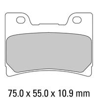 Ferodo FDB666ST Disc Pad Set (2 pc) - Sinter Grip ST - Sintered