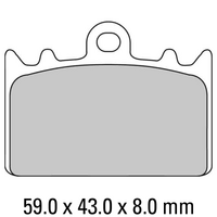 FERODO Disc Pad Set - FDB741 P Platinum Non Sintered Compound