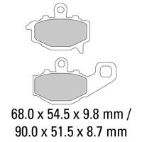 Ferodo FDB2012ST Disc Pad Set (2 pc) - Sinter Grip ST - Sintered