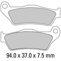 Ferodo FDB2018P Disc Pad Set (2 pc) - Platinum Carbon Grip - Non-Sint.