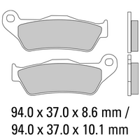 FERODO Disc Pad Set - FDB2039 ST Sinter Grip Sintered Compound - Road