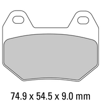 FERODO Disc Pad Set - FDB2102 P Platinum Non Sintered Compound