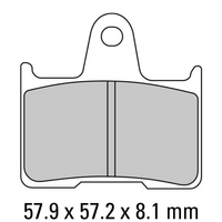 FERODO Disc Pad Set - FDB2111 ST Sinter Grip Sintered Compound - Road
