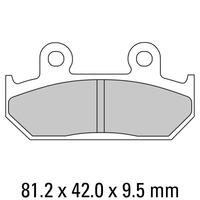 Ferodo FDB2113P Disc Pad Set (2 pc) - Platinum Carbon Grip - Non-Sint.