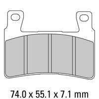 FERODO Disc Pad Set - FDB2114 P Platinum Non Sintered Compound