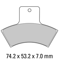 FERODO Disc Pad Set - FDB2121 SG Sinter Grip Sintered Compound - Off-Road