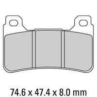 Ferodo FDB2181ST Disc Pad Set (2 pc) - Sinter Grip ST - Sintered
