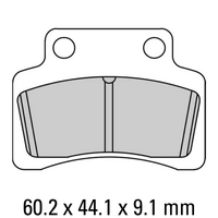 FERODO Disc Pad Set - FDB2191 EF Eco Friction Non Sintered Compound