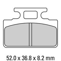 Ferodo FDB2192AG Disc Pad Set (2 pc) - Argento Carbon Grip - Non-Sint.
