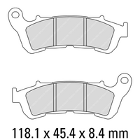 FERODO Disc Pad Set - FDB2196 ST Sinter Grip Sintered Compound - Road