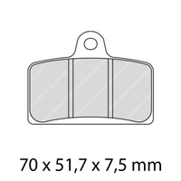 FERODO Disc Pad Set - FDB2201 ST