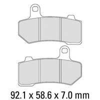 FERODO Disc Pad Set - FDB2210 ST Sinter Grip Sintered Compound - Road