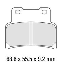 Ferodo FDB2216ST Disc Pad Set (2 pc) - Sinter Grip ST - Sintered