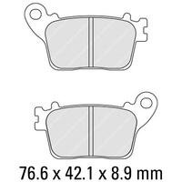 Ferodo FDB2221P Disc Pad Set (2 pc) - Platinum Carbon Grip - Non-Sint.