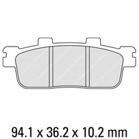 FERODO Disc Pad Set - FDB2226 EF Eco Friction Non Sintered Compound