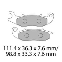 FERODO Disc Pad Set - FDB2242 P Platinum Non Sintered Compound
