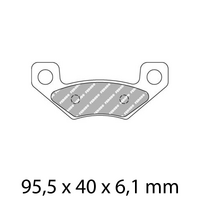 FERODO Disc Pad Set - FDB2272 SG Sinter Grip Sintered Compound - Off-Road