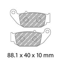 Ferodo FDB2275EF Disc Pad Set (2 pc) - ECO Friction Carbon Grip - Non-Sint.
