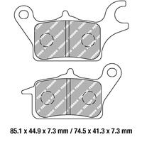 Ferodo FDB2282EF Disc Pad Set (2 pc) - ECO Friction Carbon Grip - Non-Sint.
