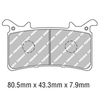 Ferodo FRP408XRAC Brake Pad Set (2 pc)