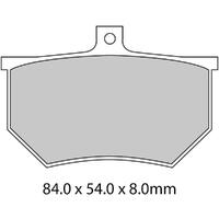 Ferodo FRP410 Brake Disc Pad Set (2pc) - Platinum Carbon Grip - Non-Sint. (Road Or Competition)