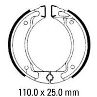Ferodo Brake Shoe Set (Eco-Friction) - FSB738