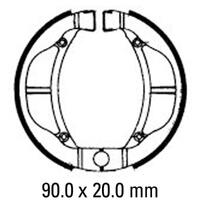 Ferodo Brake Shoe Set - FSB802